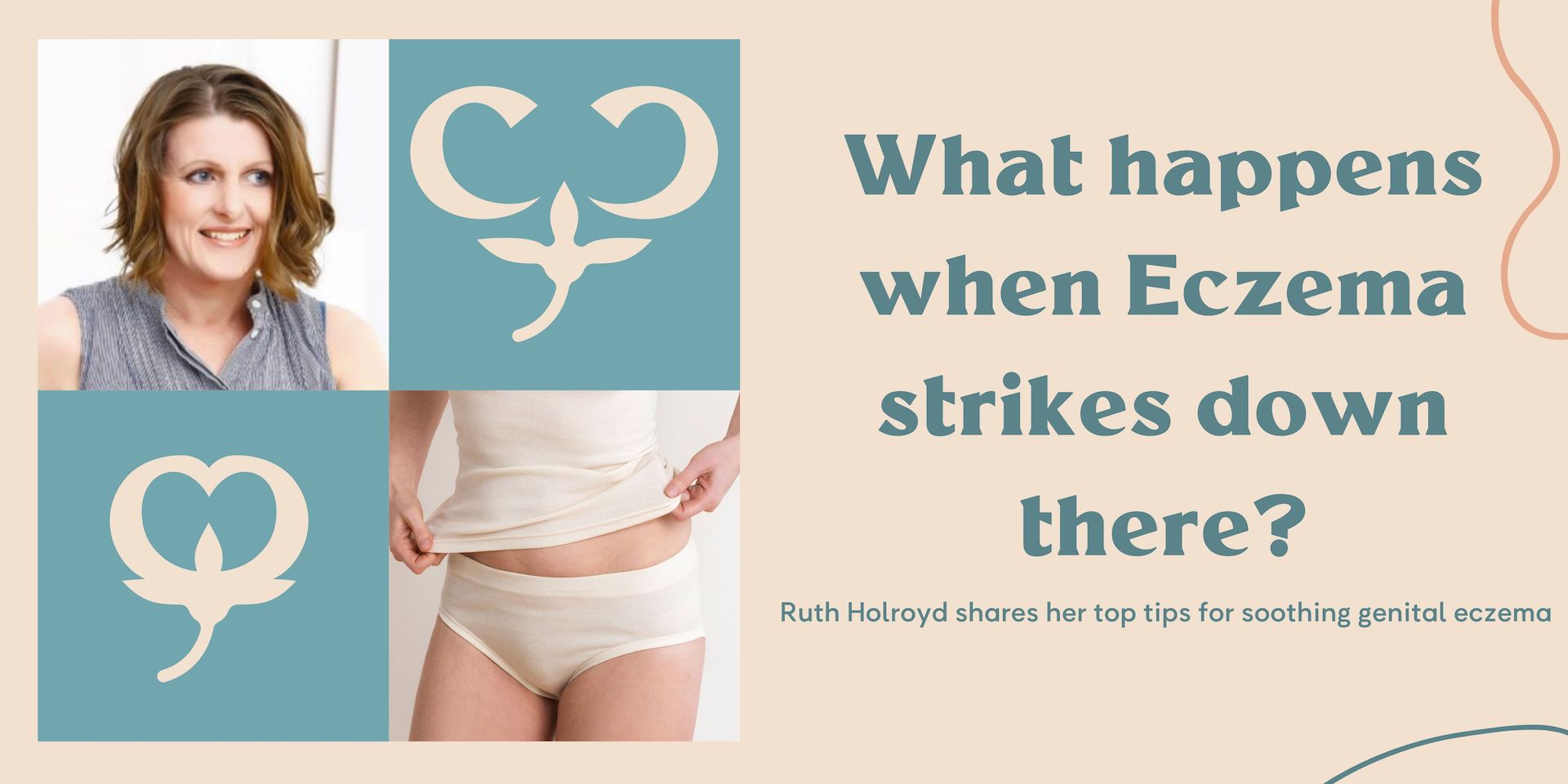 What happens when eczema strikes down there?