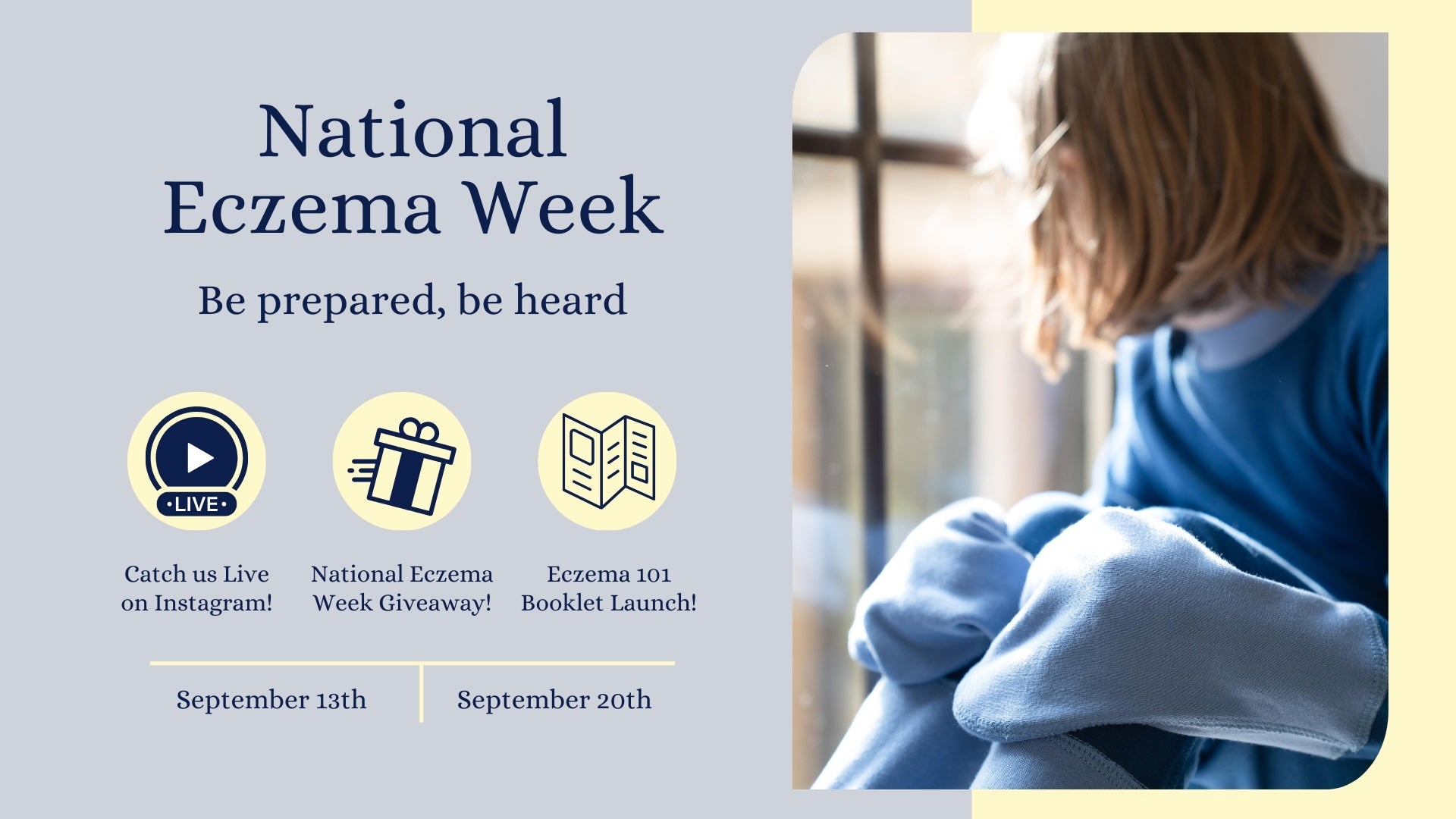National Eczema Week 2025: Be Prepared, Be Heard
