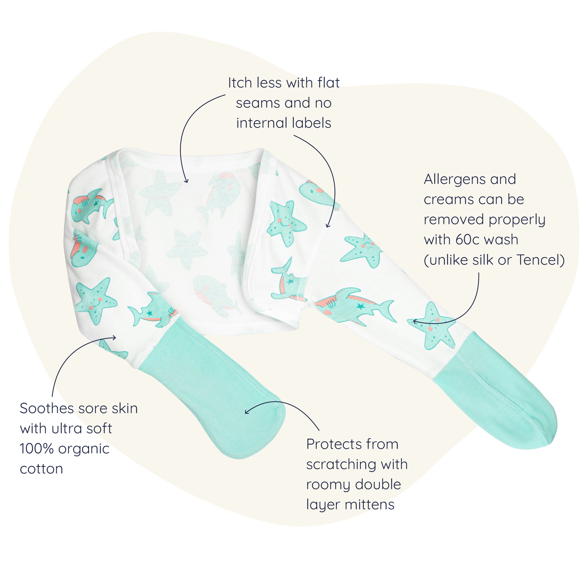 Cosi care scratch mitten shrug
