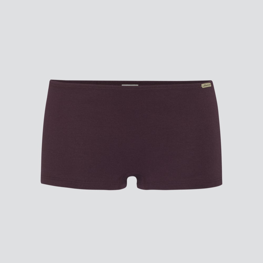Comazo short brief in burgundy