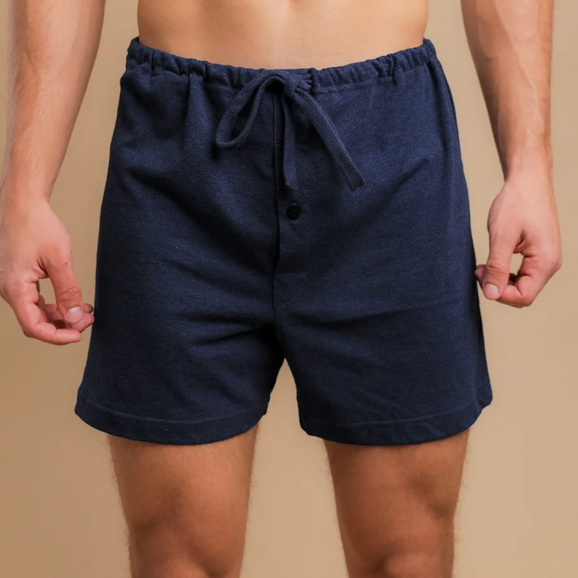 No Elastic Boxer Shorts - 100% Organic Cotton