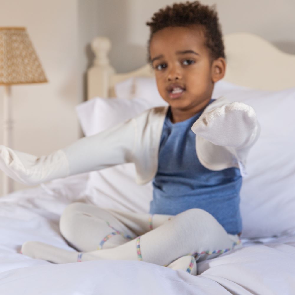 100% Organic cotton Scratch Mitten Shrug from Cotton Comfort