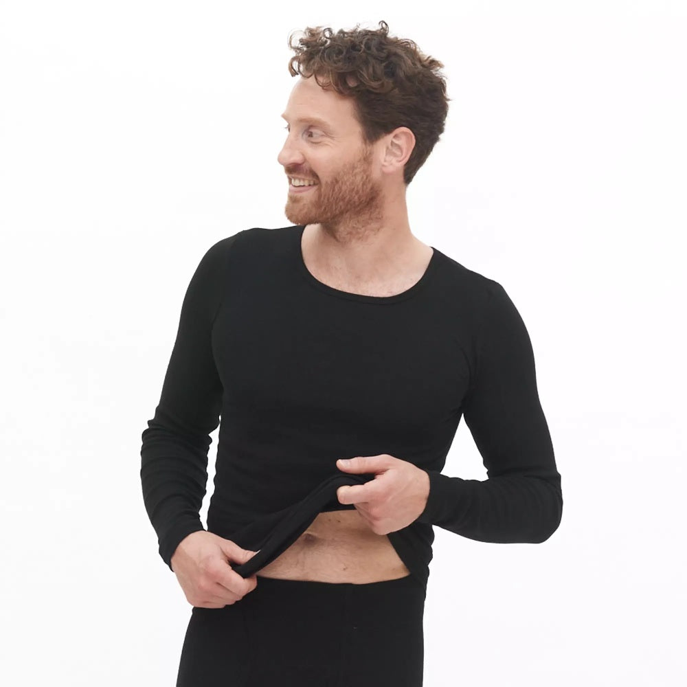 100% organic cotton long sleeve top for adults from Pure Cotton Comfort