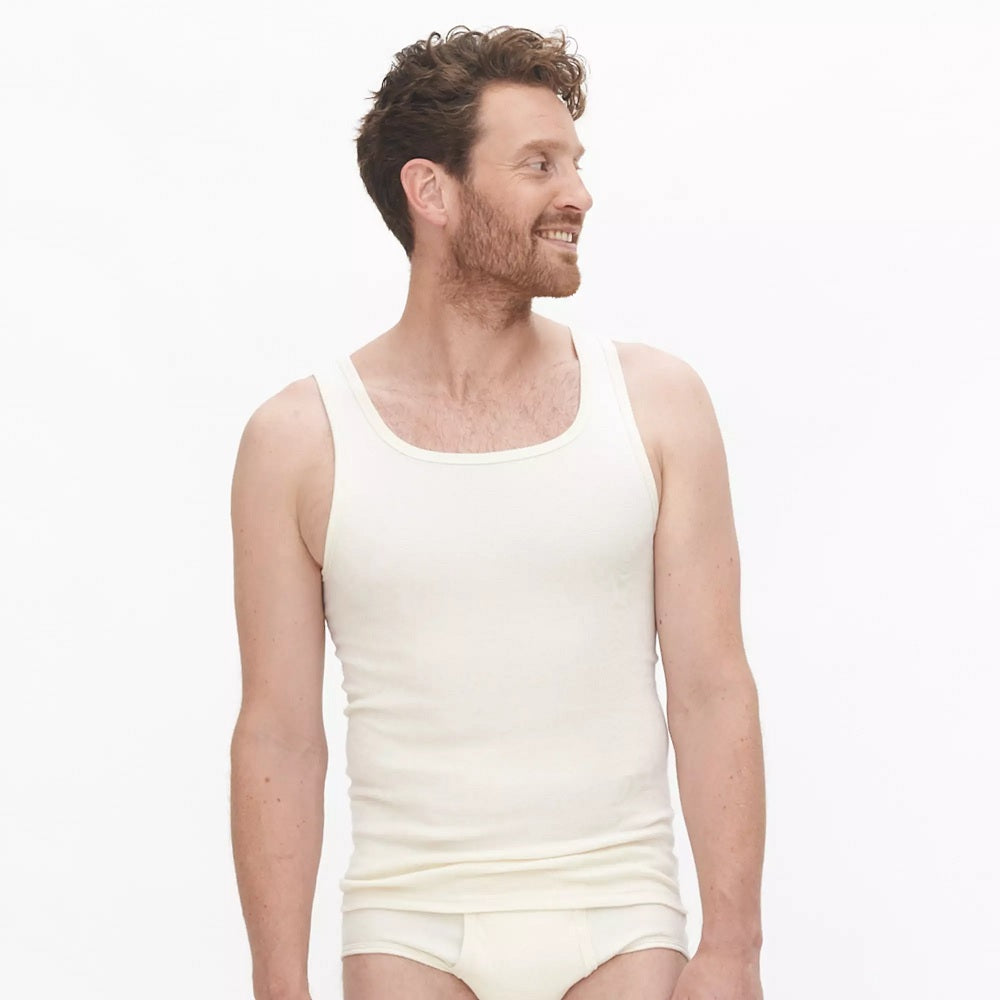100% Organic Cotton vest from Living Crafts