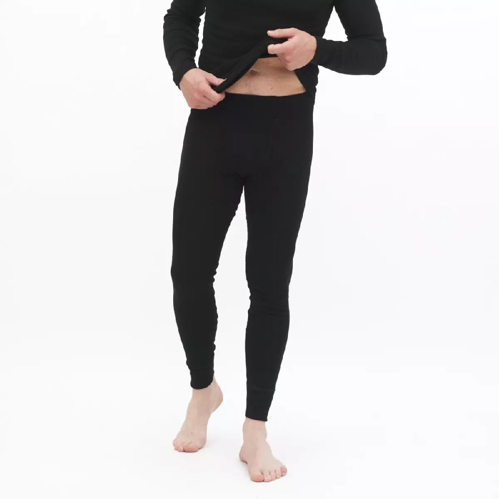 100% Organic Cotton Long Johns for Men from Pure Cotton Comfort