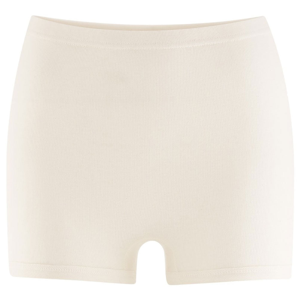 White Square Cut Pants from Pure Cotton Comfort