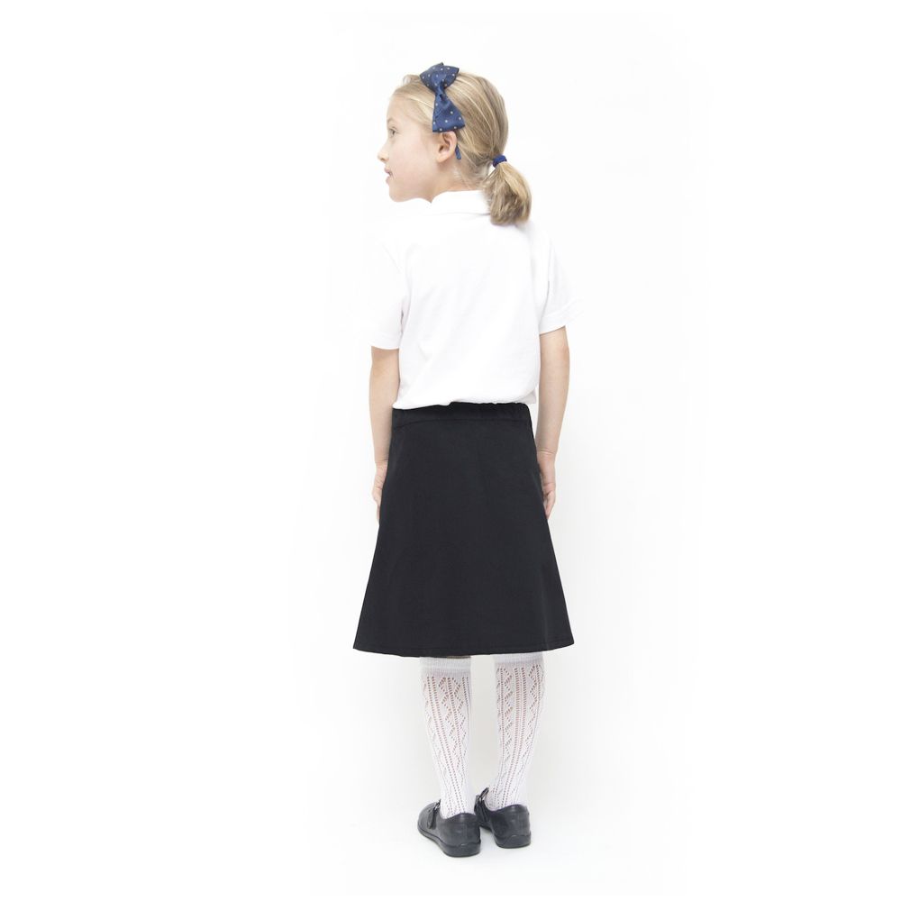 100% organic cotton girls school skirt from Eczema Clothing