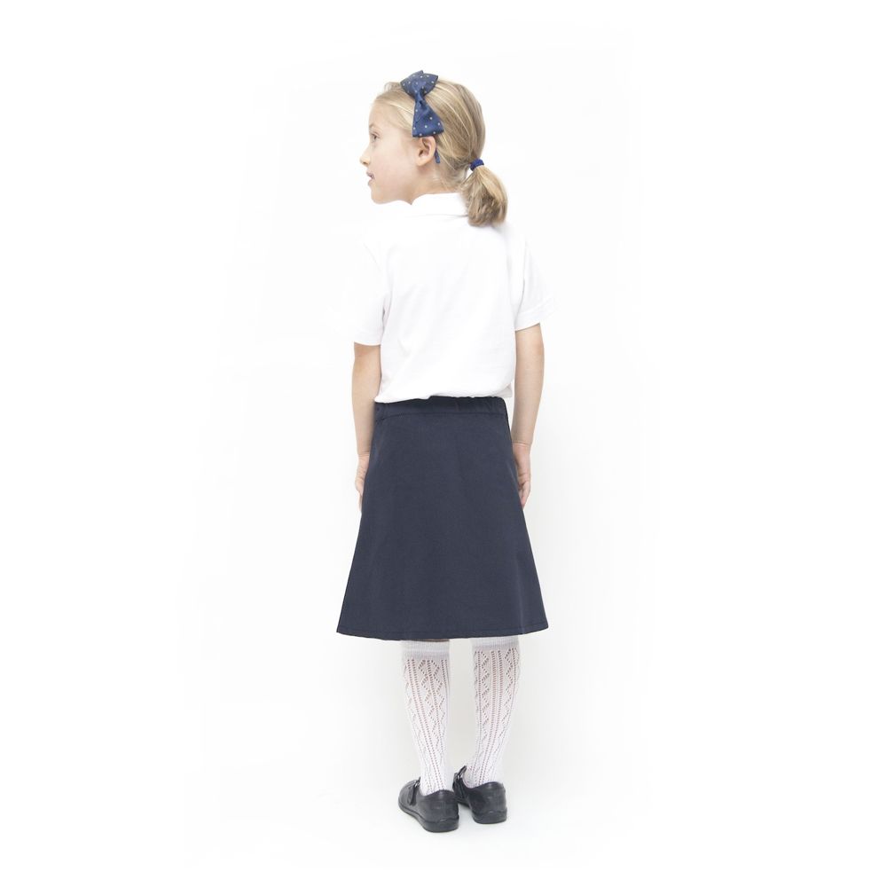 100% organic cotton girls school skirt from Eczema Clothing