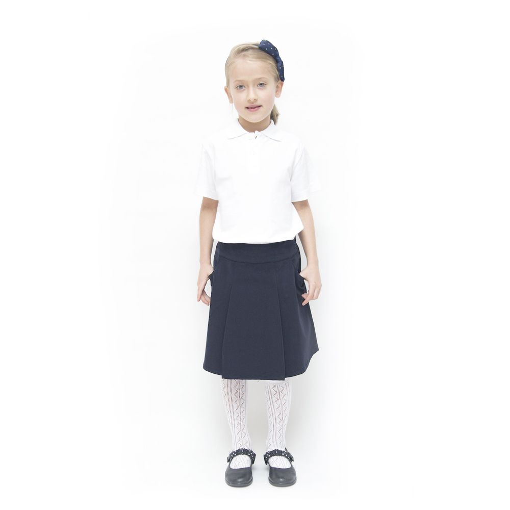 100% organic cotton girls school skirt from Eczema Clothing