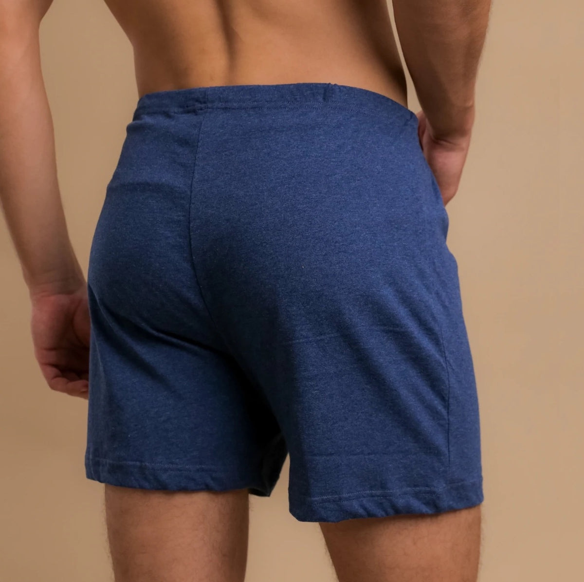 Mens Hemp Underwear Boxer Shorts - drawstring briefs - loose fit boxers for  men - Natural briefs ((XL) 36-38 inch waist)