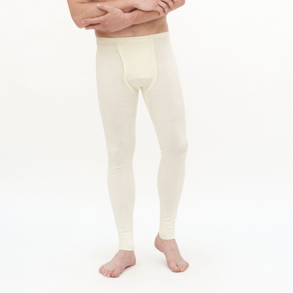 100% Organic Cotton Long Johns for Men from Living Crafts