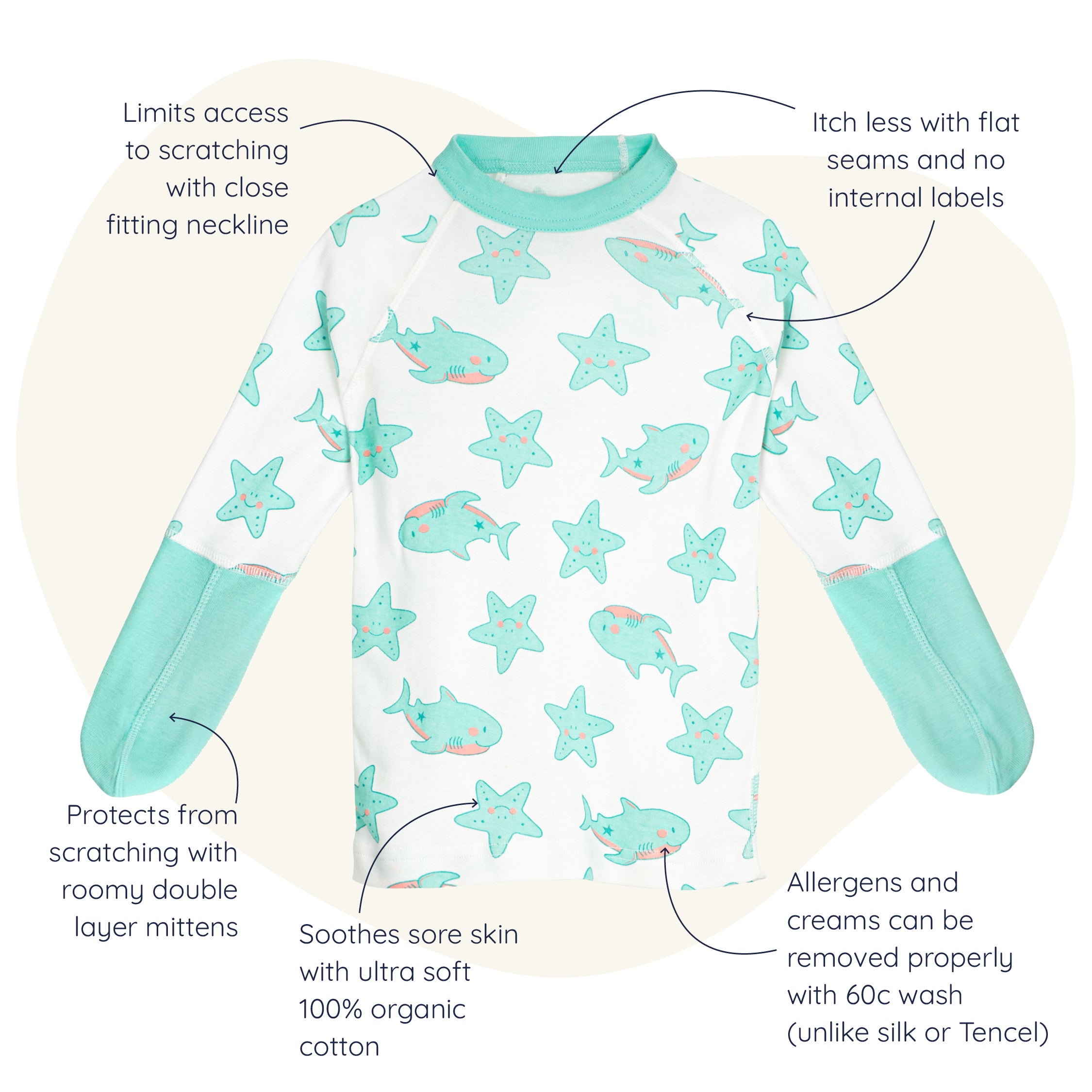 Cosi care scratch mitten T 