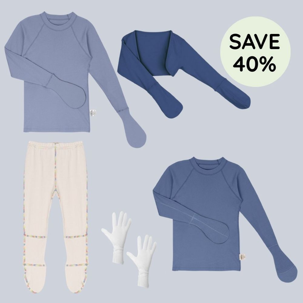 7-8 yrs Eczema Starter Pack from Cotton Comfort