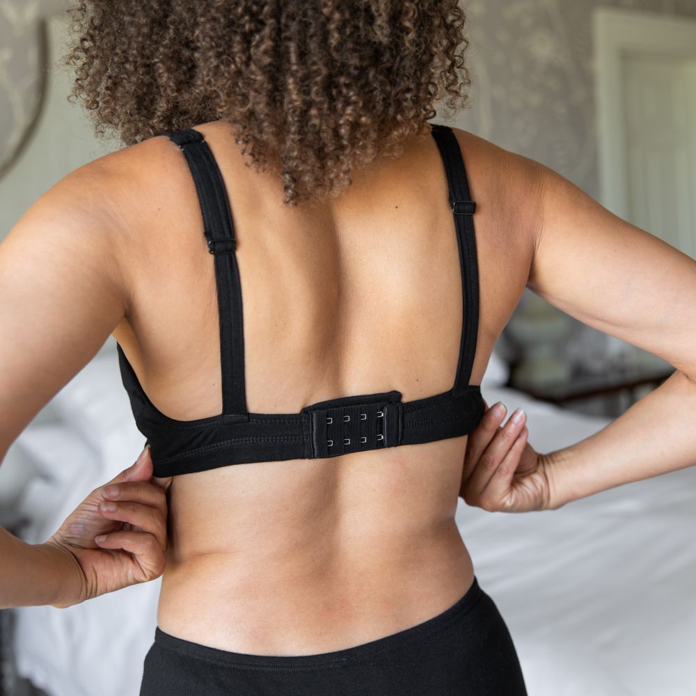 Back fastening bra from Cotton Comfort