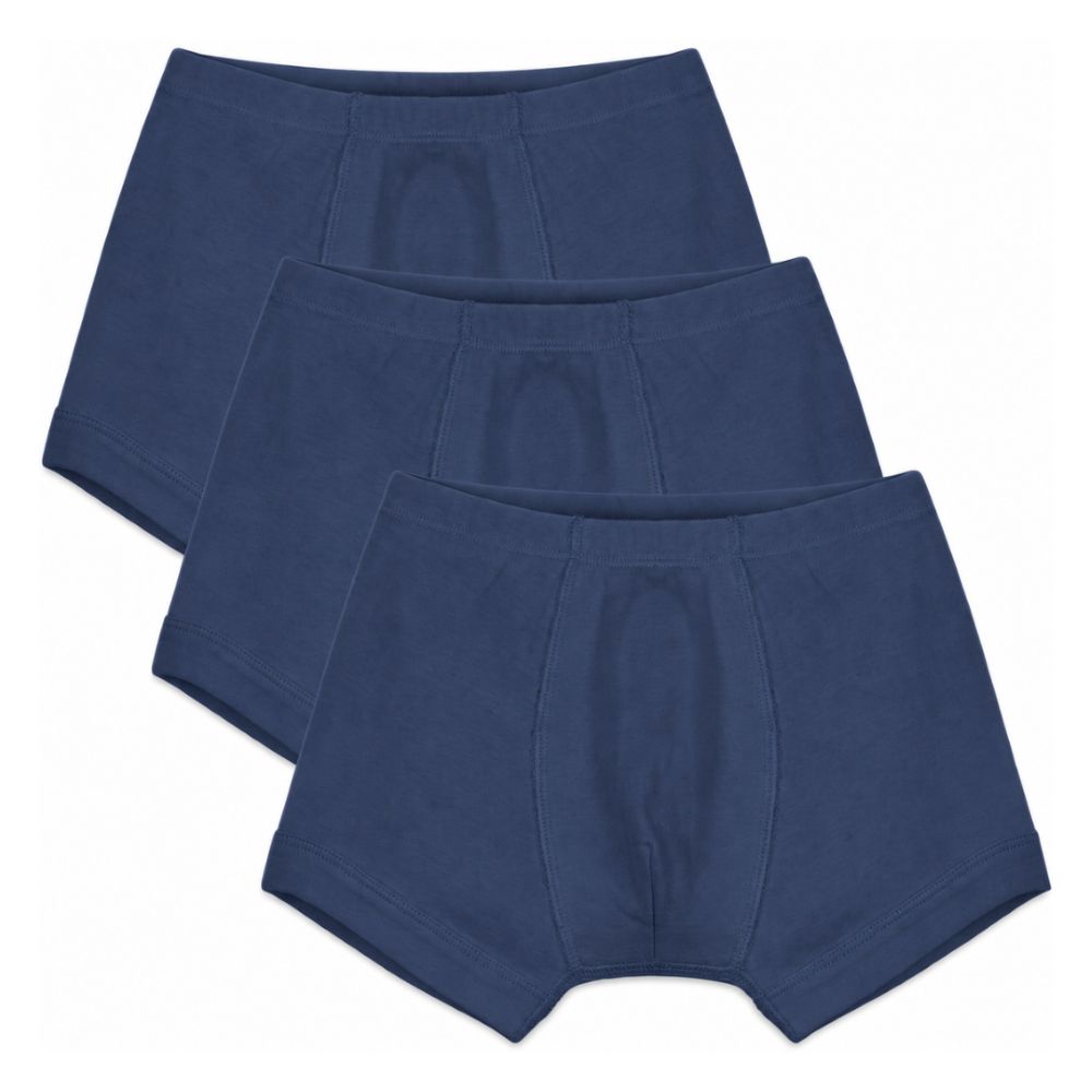 3 pack of boys boxers in navy from Cotton Comfort