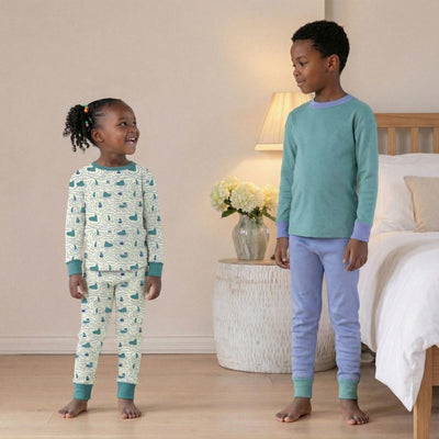 Anti Scratch PJ set in organic cotton from Cotton Comfort 