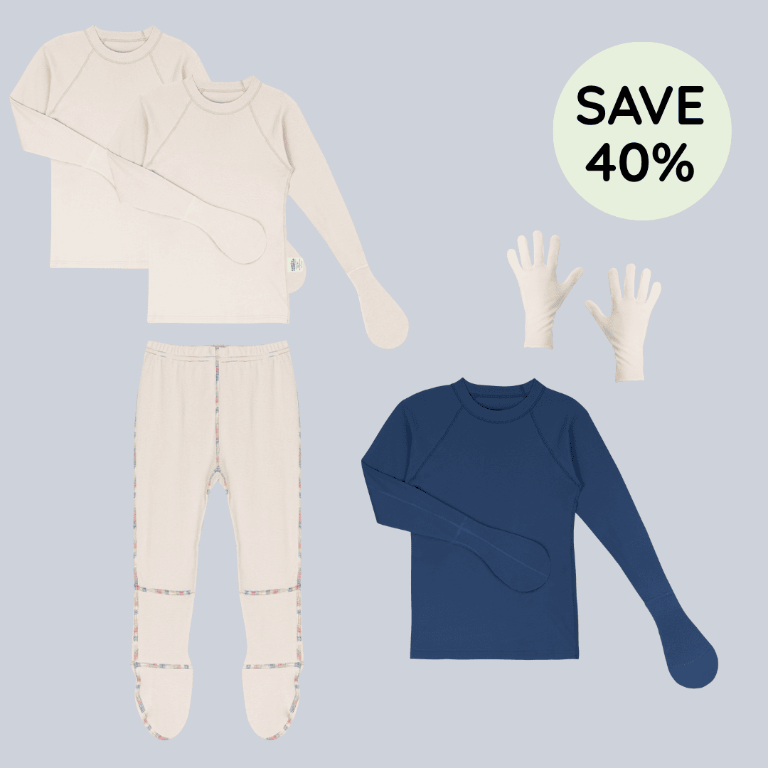 Eczema starter pack for 11-12 yrs from Cotton Comfort 