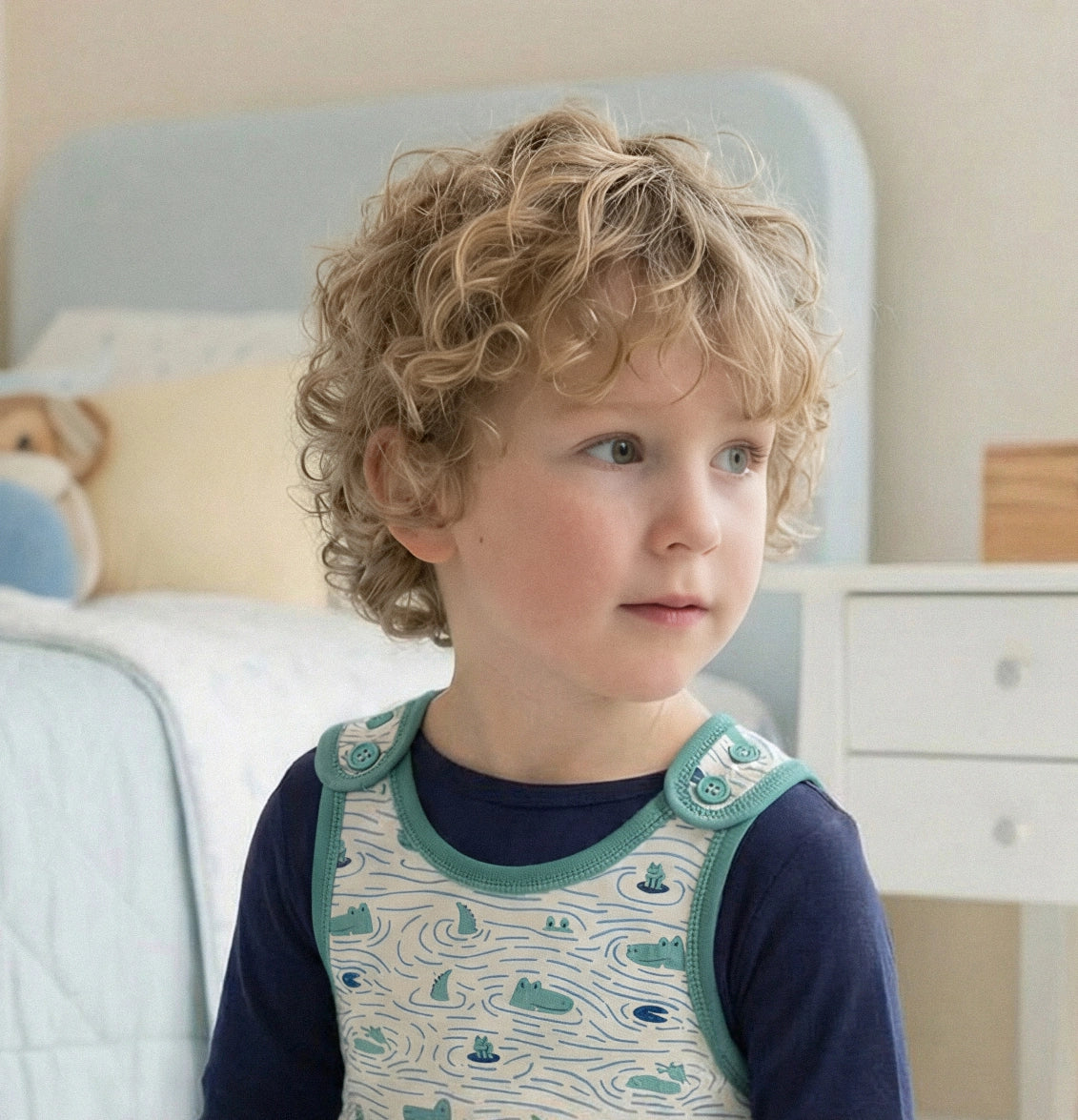 Anti Scratch Dungaree from Cotton Comfort 