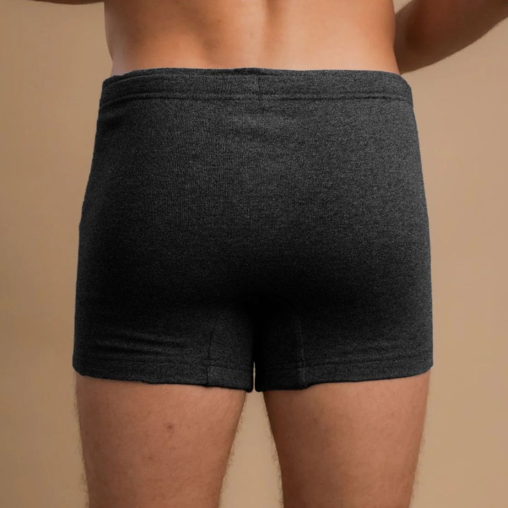 100% Organic Cotton Trunk from Eczema Clothing incharcoal grey