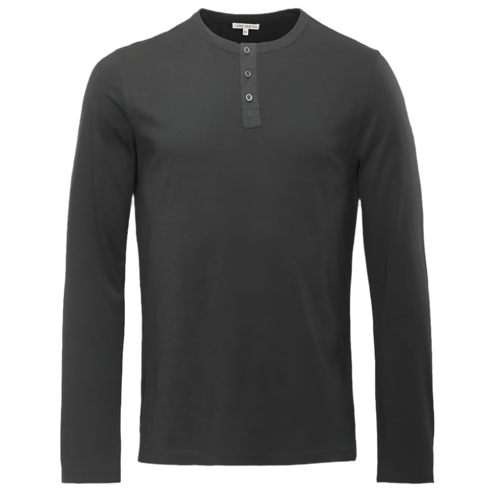 Long sleeve Henley Top from Living Craft