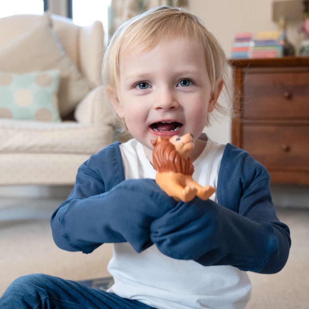 100% organic cotton Scratch Mitten Shrug from Cotton Comfort