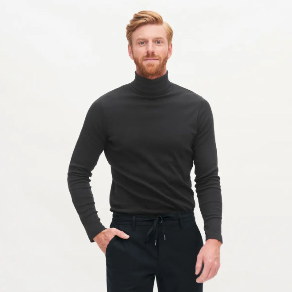 Mens Neck Top - 100% Organic Cotton