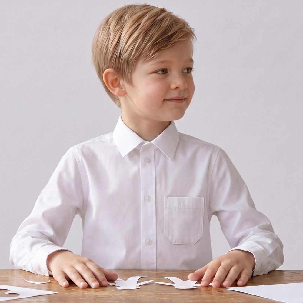 Slim fit school shirt from Eco outfitters