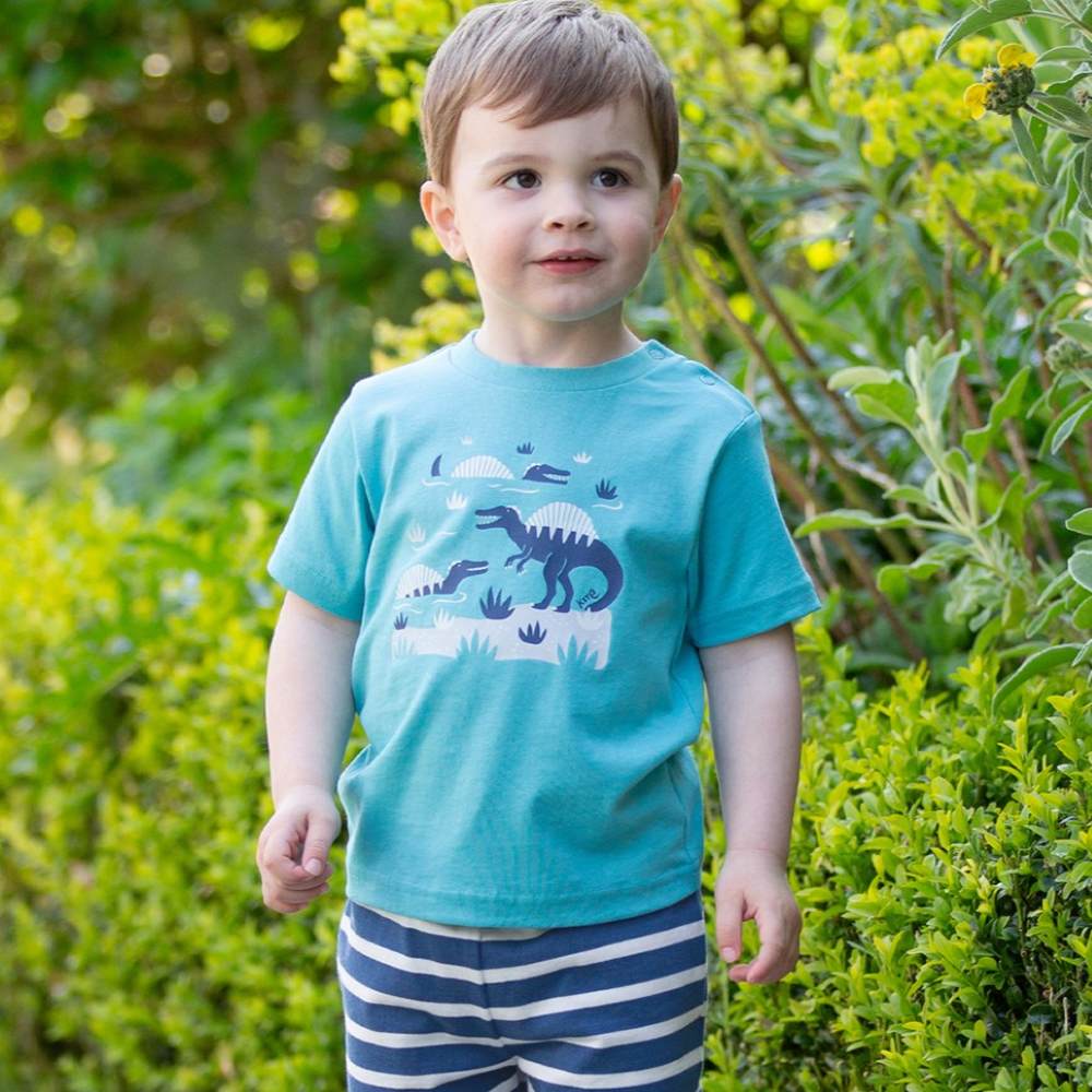 Spinosaurus T in 100% organic cotton from Kite
