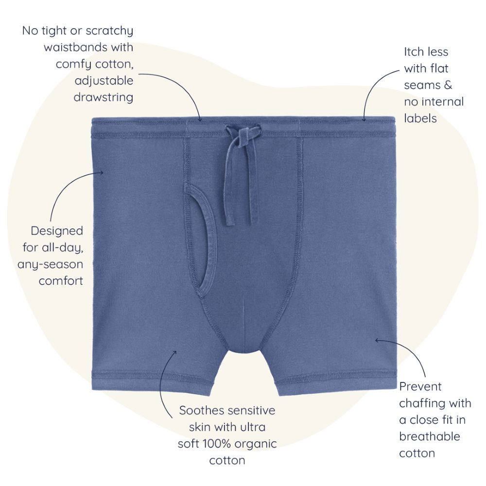 No Elastic Drawstring Trunk from Cotton Comfort 