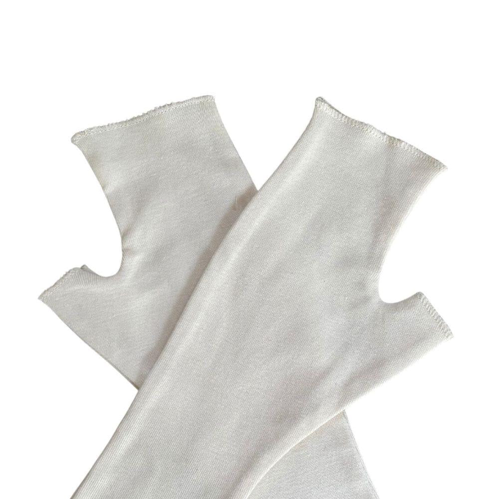 100% organic cotton fingerless gloves from Cotton Comfort