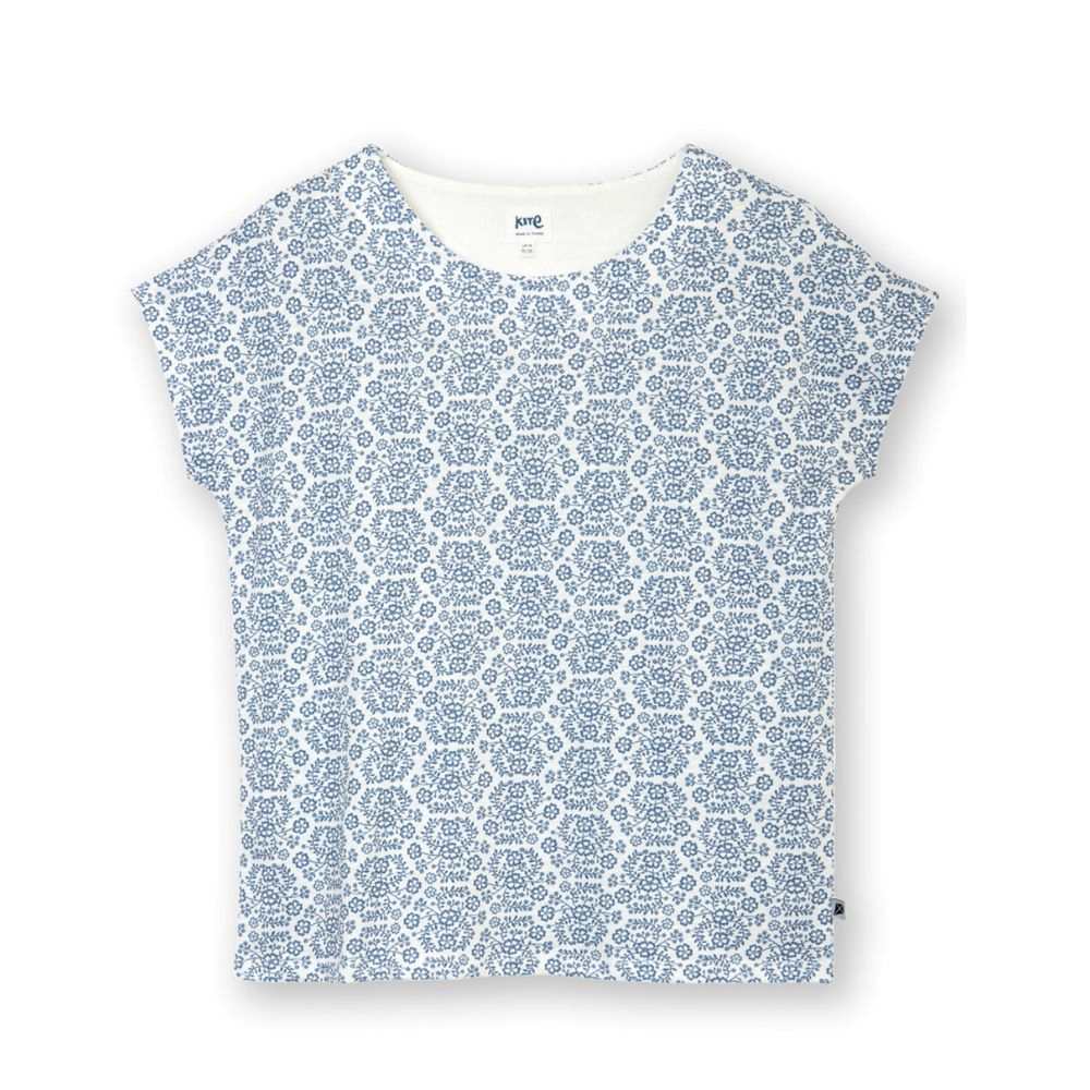 Printed slub jersey top from Kite - 100% organic cotton