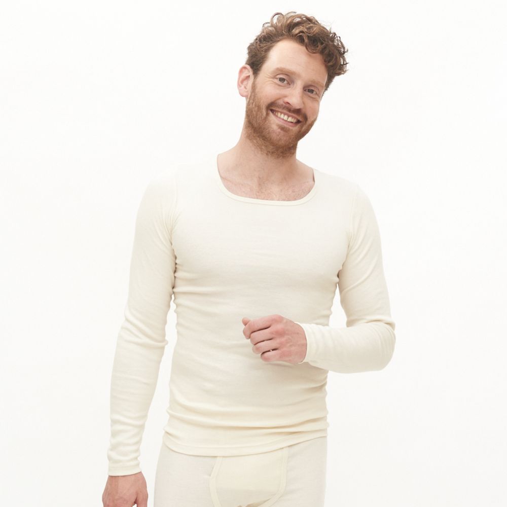 100% organic cotton long sleeve top for adults from Living Crafts