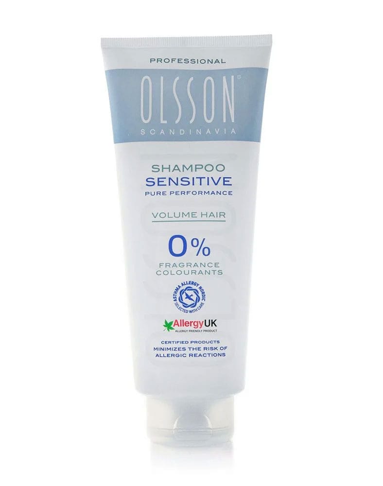 olsson sensitive shampoo volume for eczema and allergy prone skin