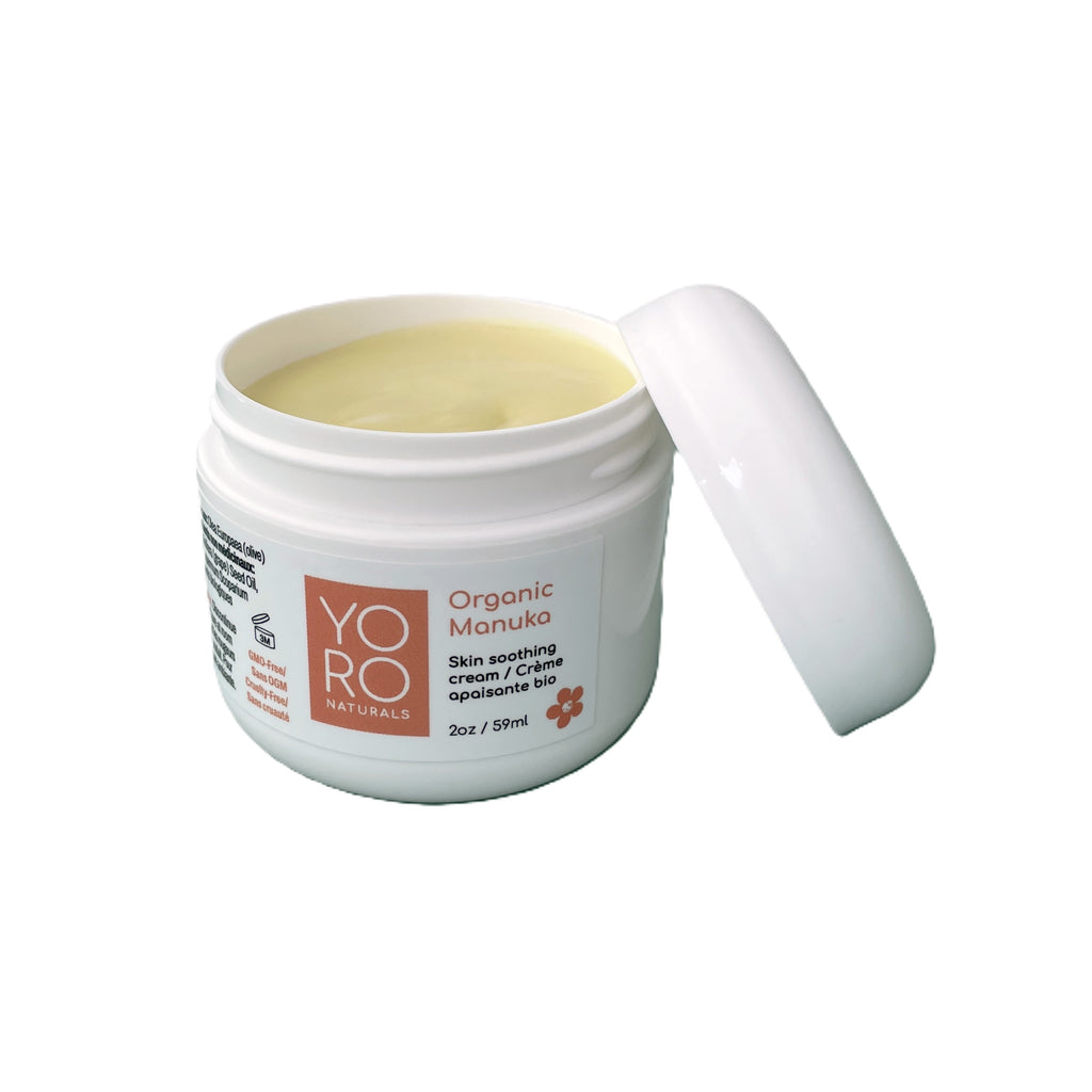 Organic Manuka Skin Soothing Cream by Cotton Comfort