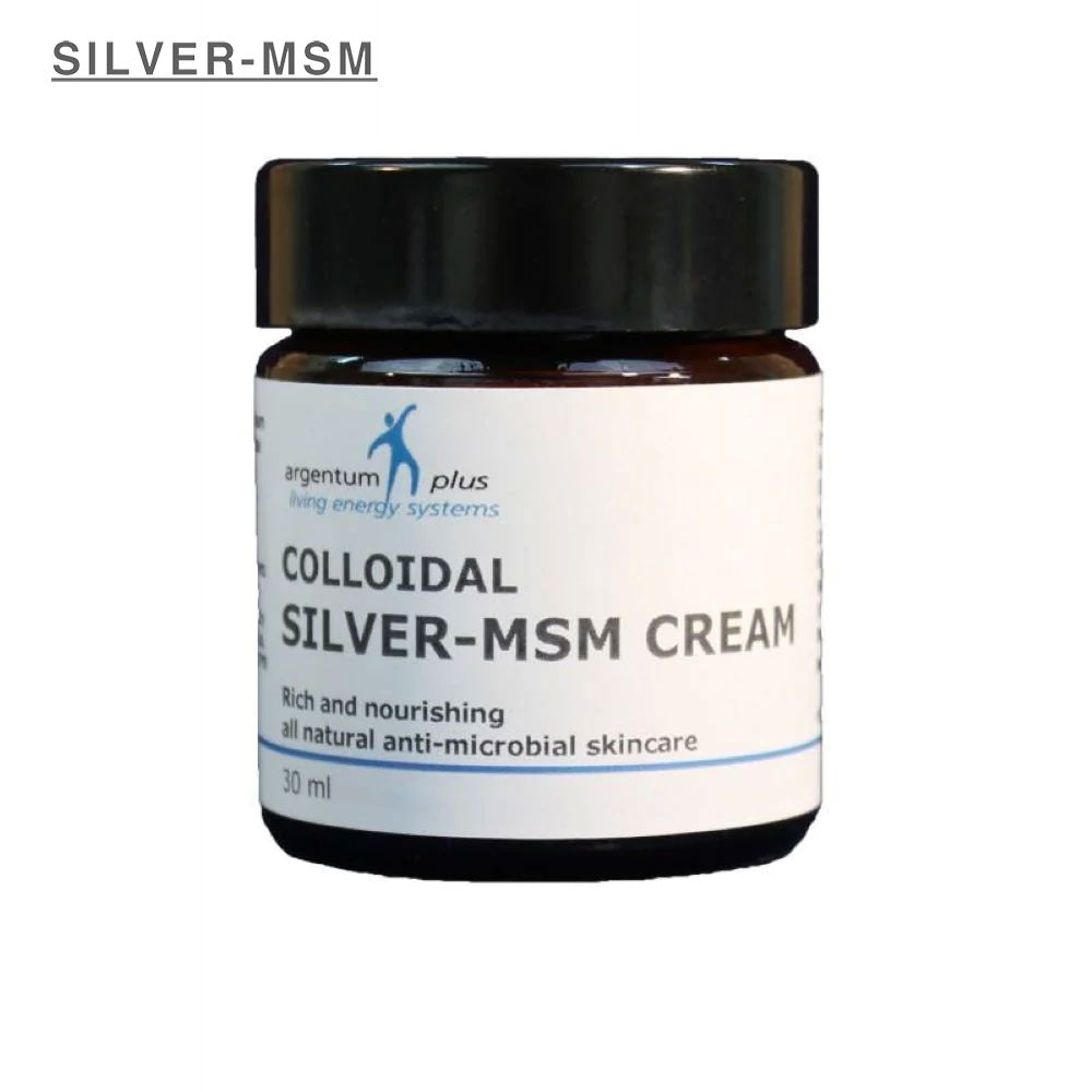 Silver MSM cream from Eczema Clothing
