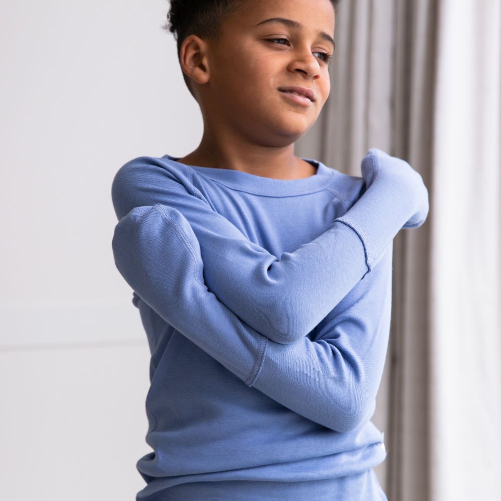 100% organic cotton eczema scratch mitten T for kids from Pure Cotton Comfort