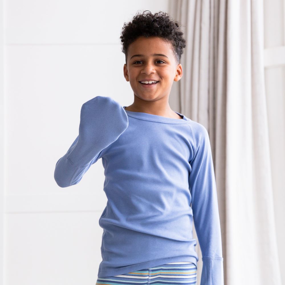 100% organic cotton eczema scratch mitten T for kids from Pure Cotton Comfort