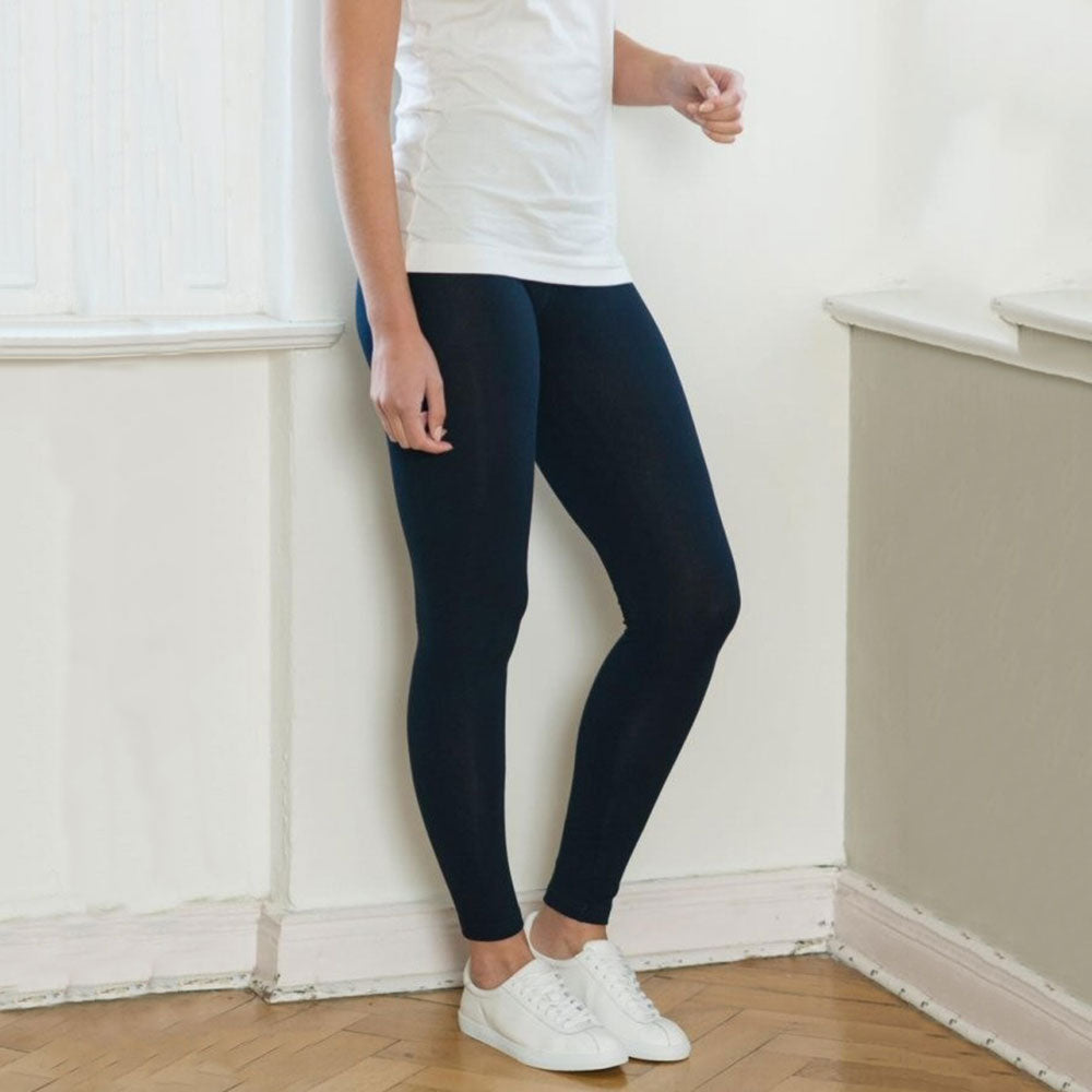Old Navy Solid 100% Cotton Leggings for Women for sale