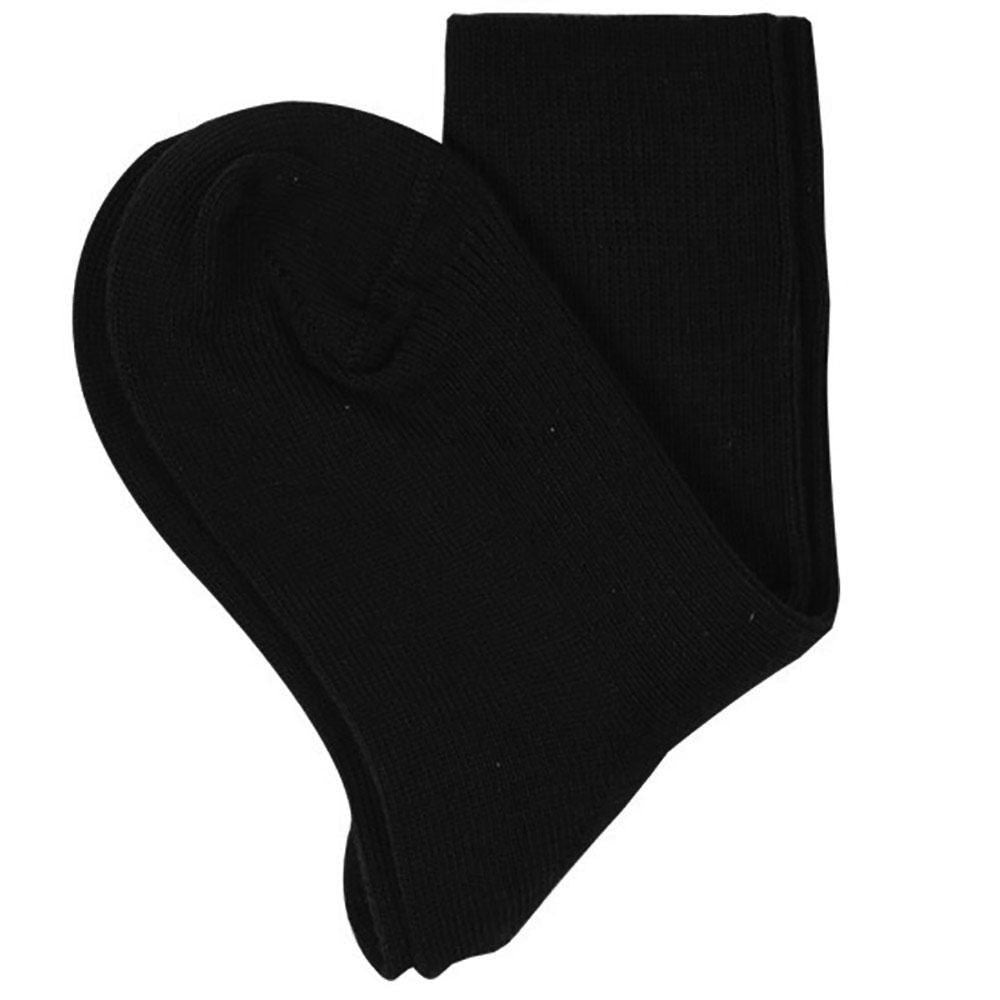 Black 100% Organic Cotton Ankle Socks for Kids from Pure Cotton Comfort
