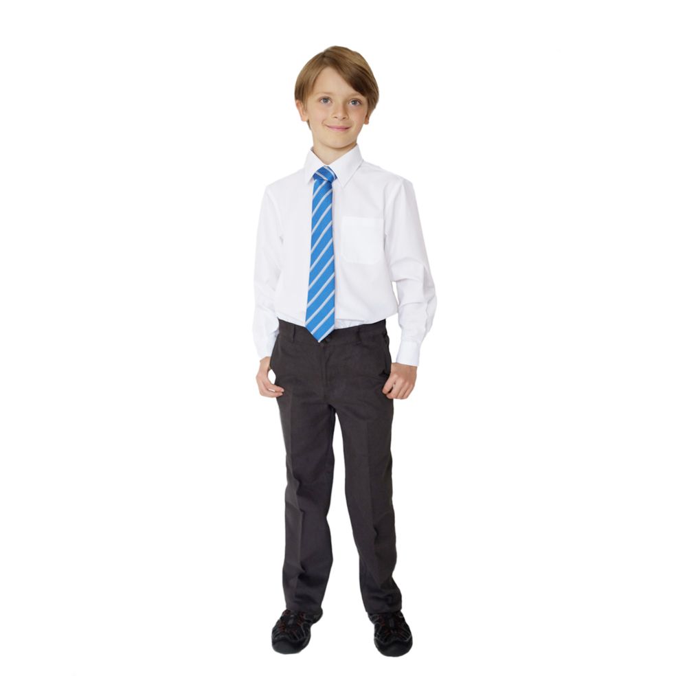 Boys School Trousers - 100% Organic Cotton – Eczema Clothing